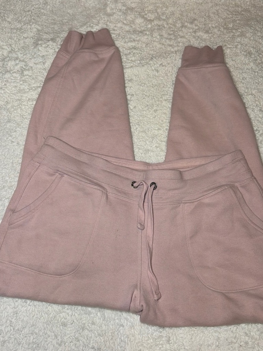 Calvin Kline Rose Drawstring Joggers w Pockets
